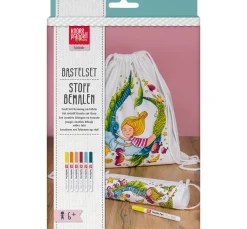 Bastelset Sportbeutel und Schlampermäppchen "Mermaid"