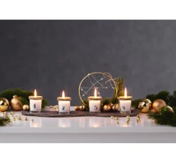 Baumwoll Kordel mit Lurex und formbarer Drahtseele