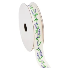 Baumwollband "Lavendel"