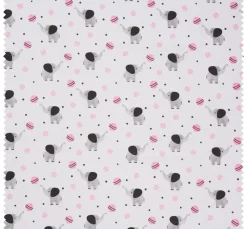 Baumwoll-Stoff "Elefant Lilo"
