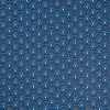 Baumwoll-Stoff "Fächer Indigo" Acryl beschichtet