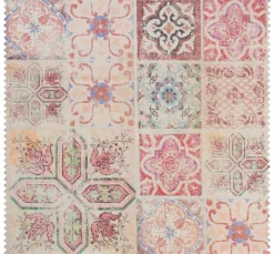 Baumwoll-Stoff "Fliesen", Acryl beschichtet