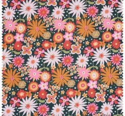 Baumwoll-Stoff "Flower Power"