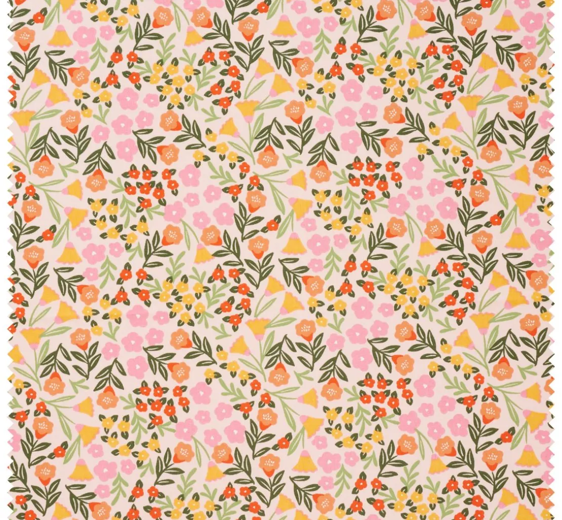 Baumwoll-Stoff "Flowers Color Crush"