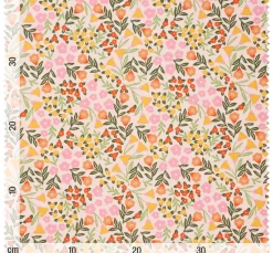 Baumwoll-Stoff "Flowers Color Crush"