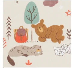 Baumwoll-Stoff "Glamping"