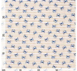 Baumwoll-Stoff "Krabben"