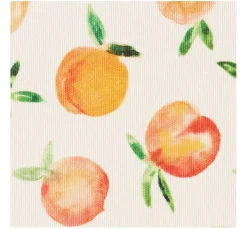 Baumwoll-Stoff "Orangen", Acryl beschichtet