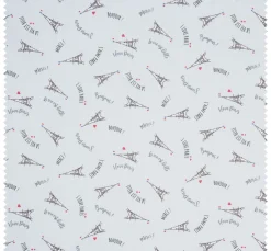 Baumwoll-Stoff "Paris" Acryl beschichtet