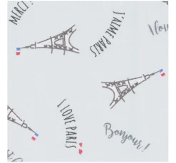 Baumwoll-Stoff "Paris" Acryl beschichtet
