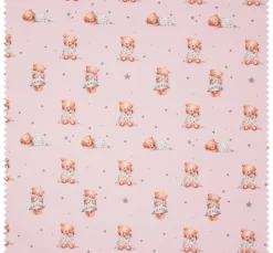 Baumwoll-Stoff "Schlafbär"