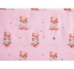 Baumwoll-Stoff "Schlafbär"