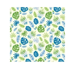 Baumwoll-Stoff "Tropic leaves"