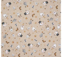 Baumwoll-Stoff "Weihnachtsmotive"