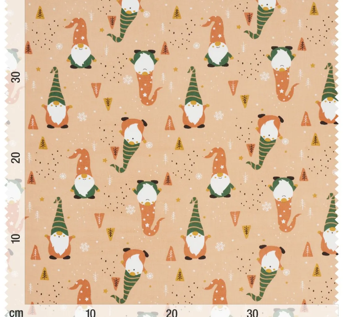 Baumwoll-Stoff "Wichtel"