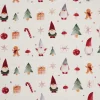 Baumwoll-Stoff "Wichtel-Weihnachtswelt"