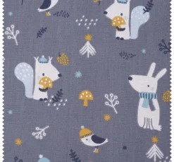 Baumwoll-Stoff "Woody"