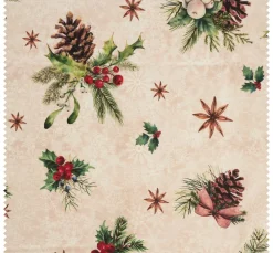 Baumwoll-Stoff "Xmas", Acryl beschichtet