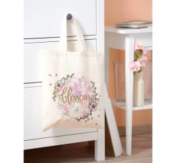 Baumwolltasche, Weiß