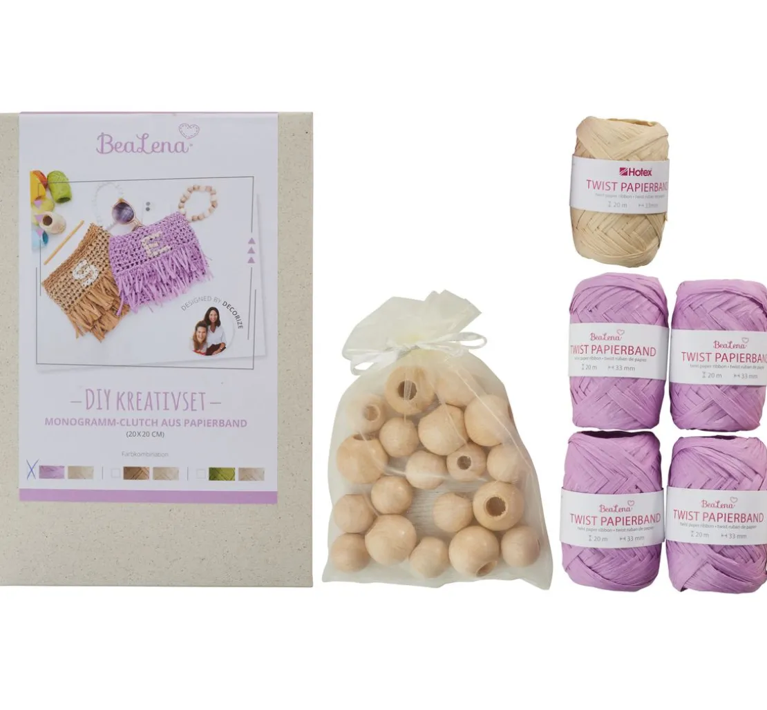 BeaLena DIY Kreativset "Clutch aus Papierband"