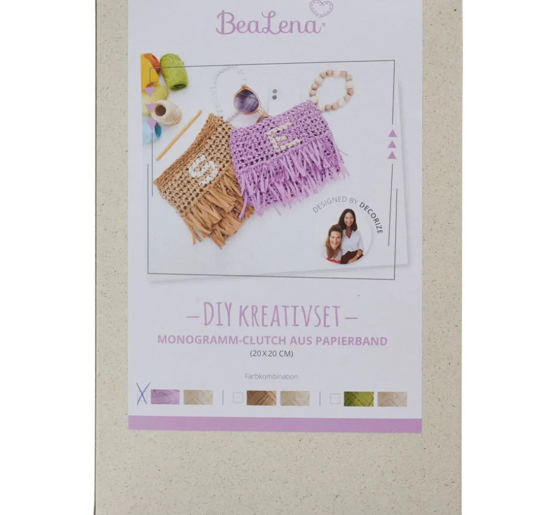 BeaLena DIY Kreativset "Clutch aus Papierband"
