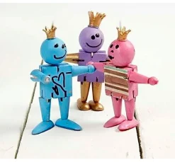 Bewegliche Figuren, H 8 cm