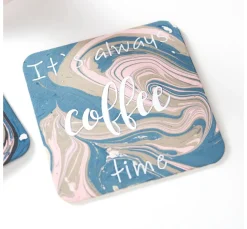 Bierdeckel "Eckig", 100 Stück