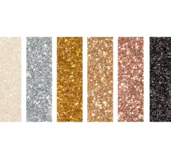 Bio-Glitter "Mini Farbmix", 6 x 2 g