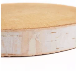 Birkenscheibe "Rund", natur