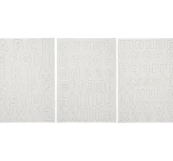 Blanko Magnet-Buchstaben