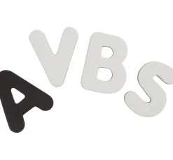 Blanko Magnet-Buchstaben