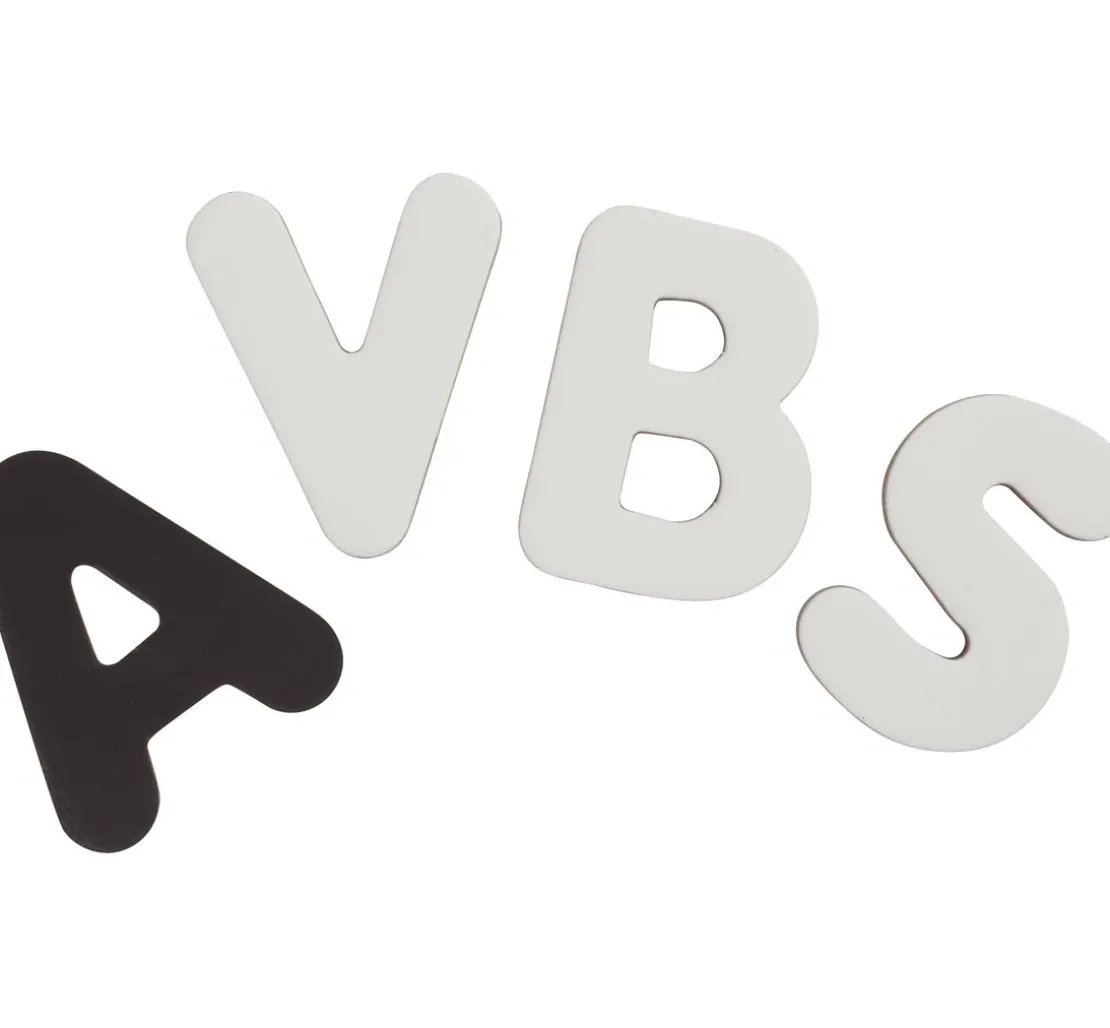 Blanko Magnet-Buchstaben