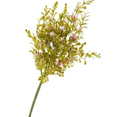 Blüten-Pick mit Grün