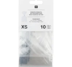 Bodenbeutel "Transparent" mit Verschlusstreifen