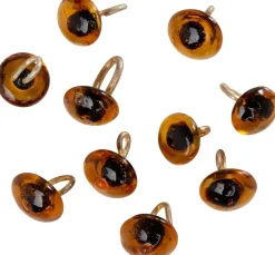 Bärenaugen, Ø 6 mm, braun