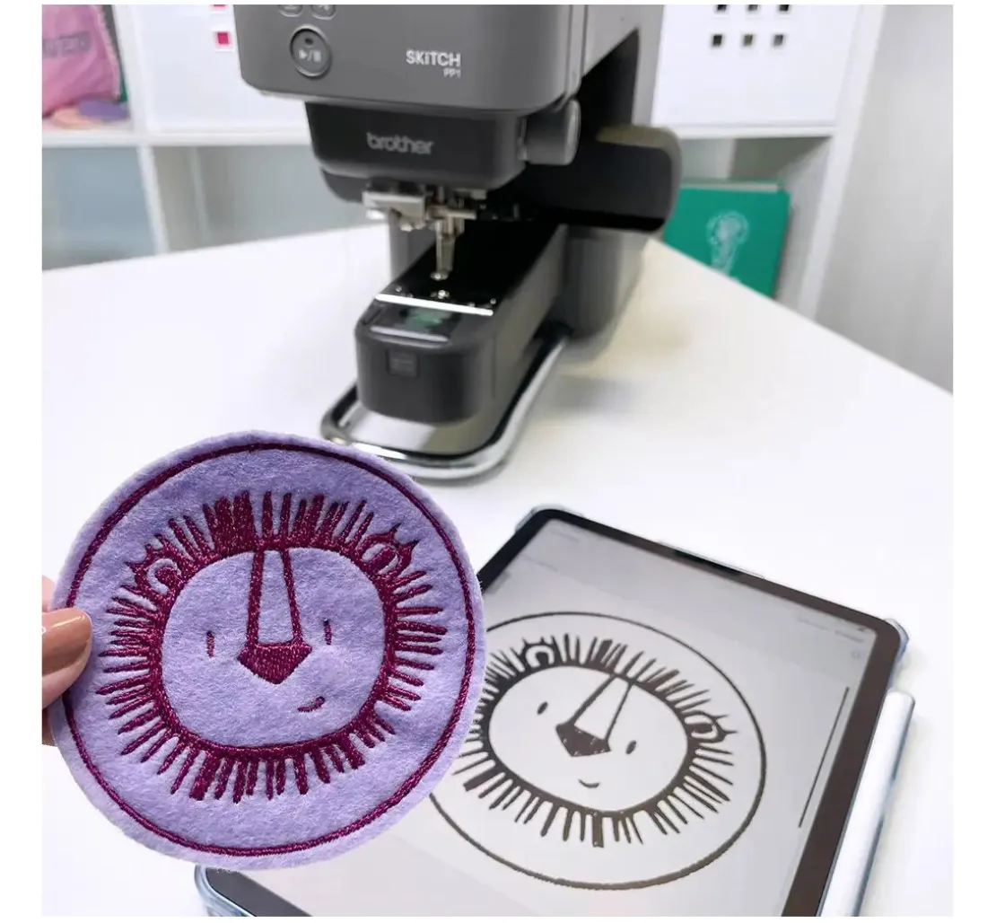 brother PP1 "Skitch" Freiarm-Stickmaschine