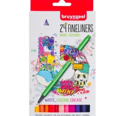Bruynzeel Fineliner-Set 24 Farben