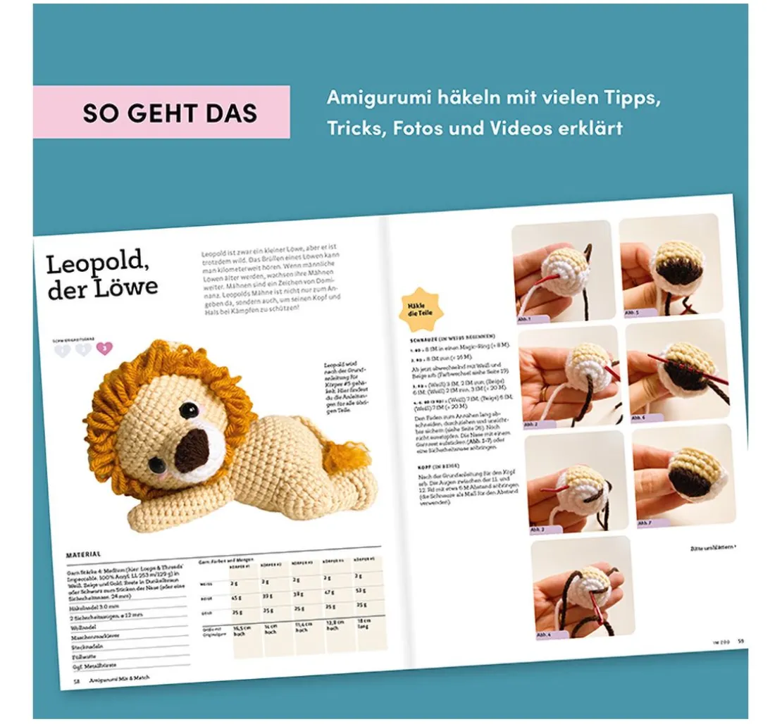 Buch "Amigurumi Mix und Match"