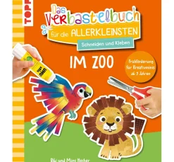Buch "Das Verbastelbuch für die Allerkleinsten. Schneiden und Kleben. Im Zoo"