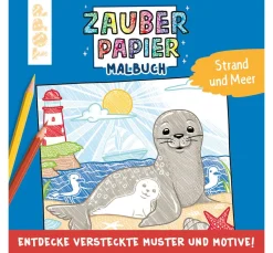 Buch "Zauberpapier Malbuch Strand und Meer"