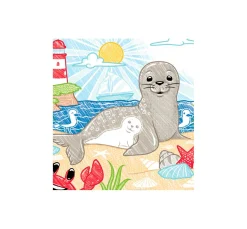 Buch "Zauberpapier Malbuch Strand und Meer"