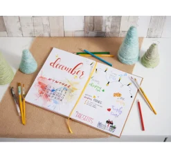 Bullet Journal Schablone "Kalender"