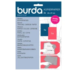Burda Kopierpapier Blau / Rot