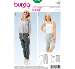 Burda Schnittmuster Nr. 6659 "Relax-Hosen"
