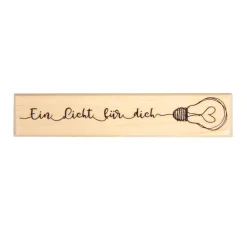 BUTTERER Stempel "Ein Licht für dich"