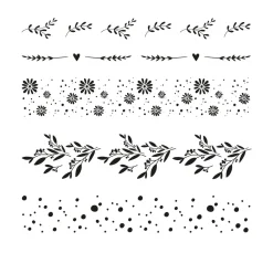 Clear Stamps "Blumenmotive"