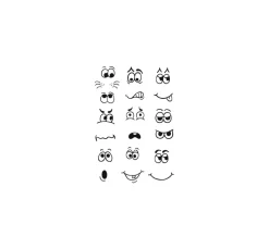 Clear Stamps "Gesichter"