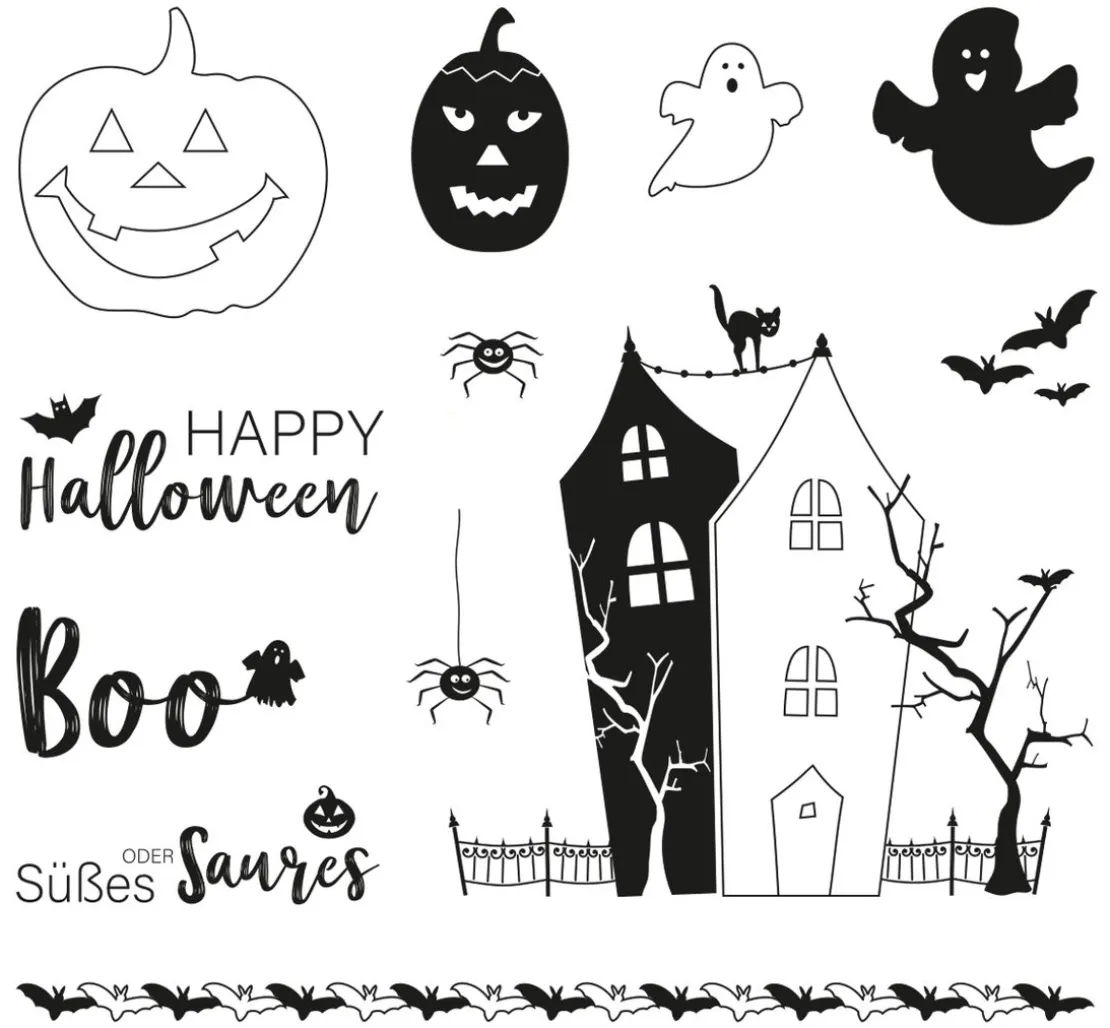 Clear Stamps "Halloween"