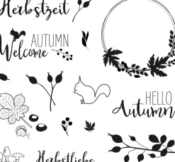 Clear Stamps "Herbstwald"