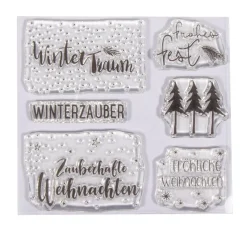 Clear Stamps "Weihnachtsgrüße"